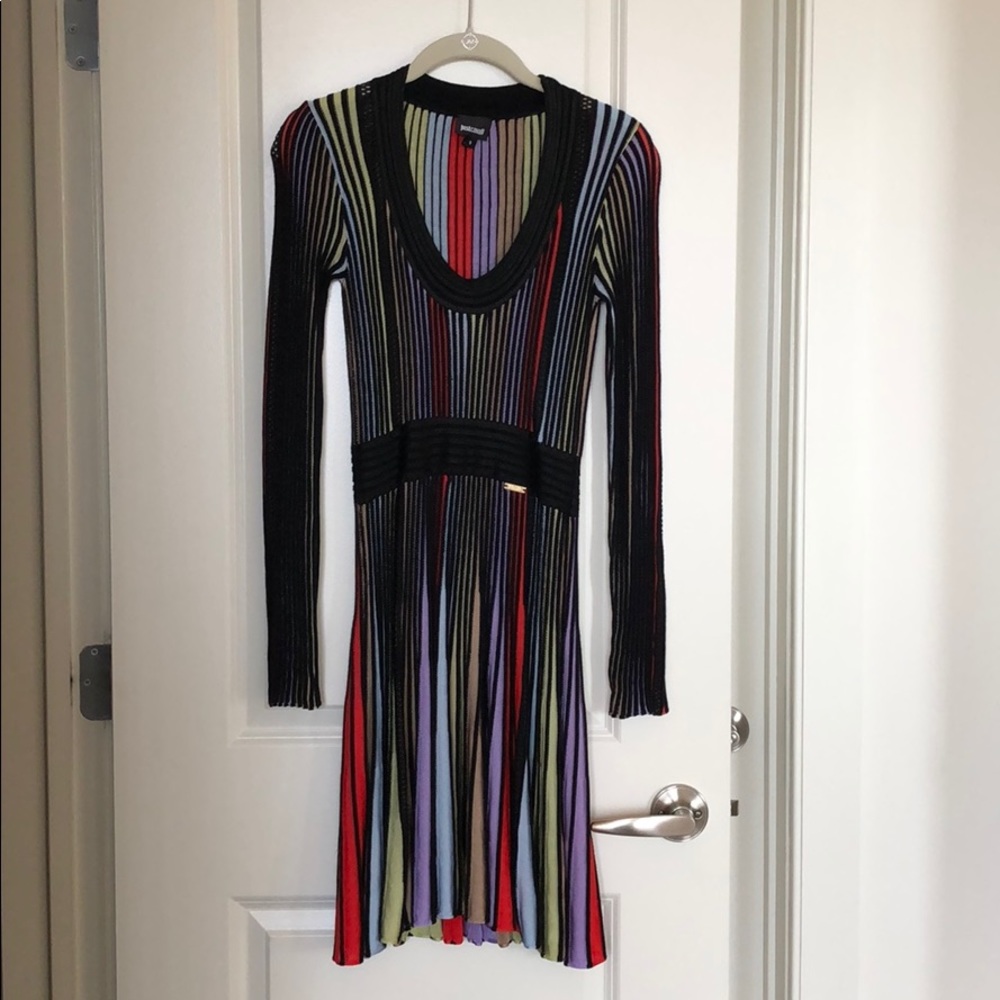 Just Cavalli Colorful Dress